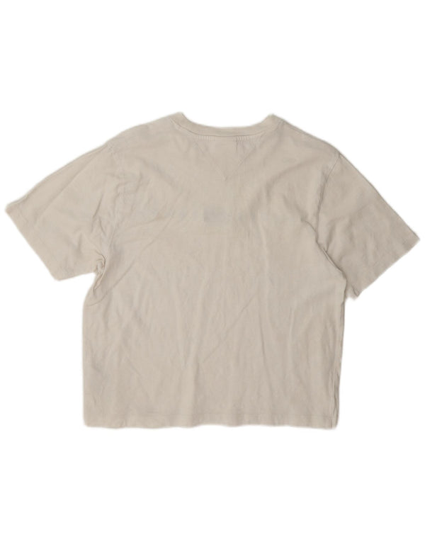 Tommy Hilfiger Ženska New York City grafička majica kratkih rukava UK 10 Small White