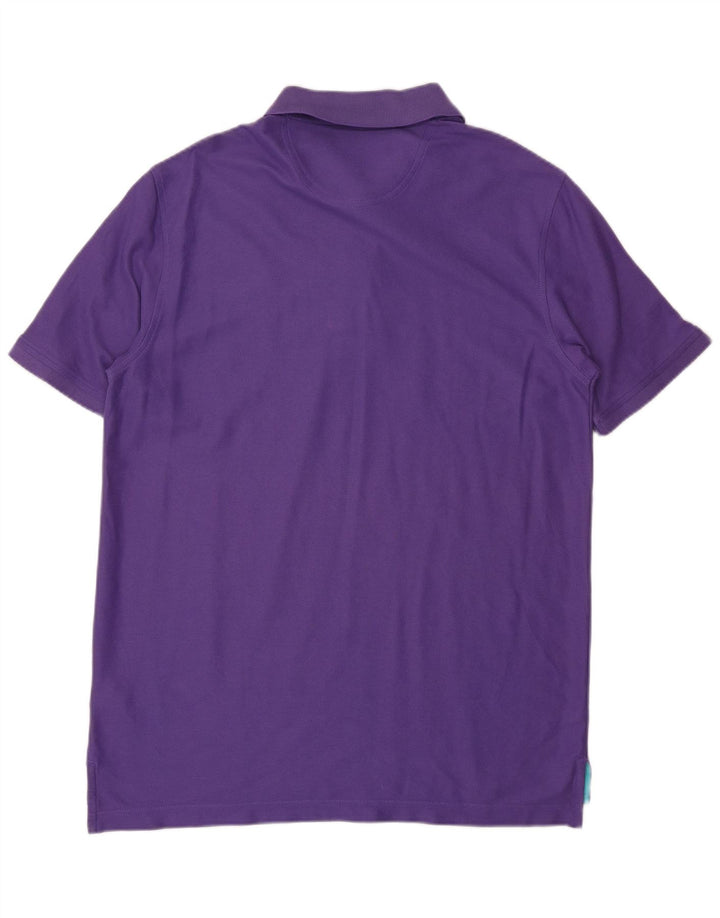 Izod muška polo majica velika ljubičasta pamuk