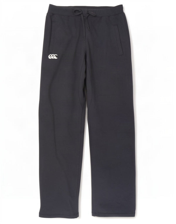 Canterbury Mens Tracksuit Trousers Medium Navy Blue Cotton