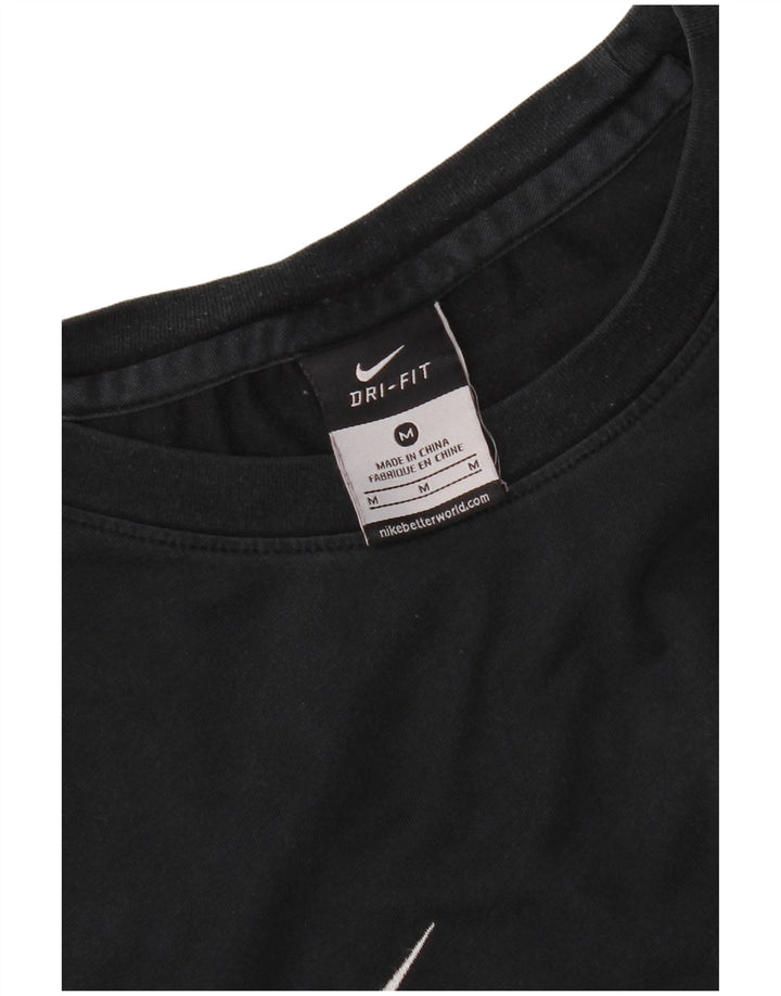Nike Dri Fit majica kratkih rukava srednje crna