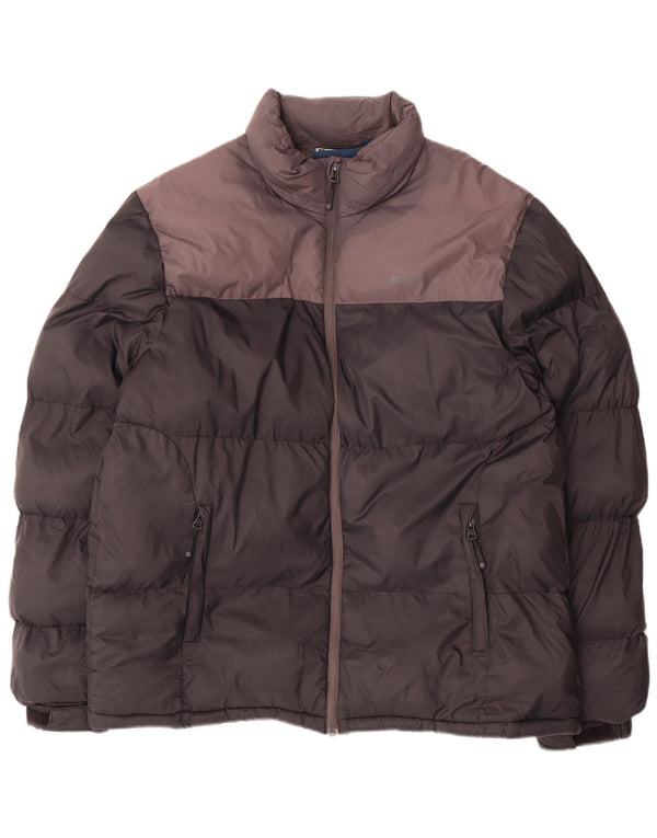 Mountain Warehouse Muška podstavljena jakna UK 40 Veliki crni Colourblock najlon