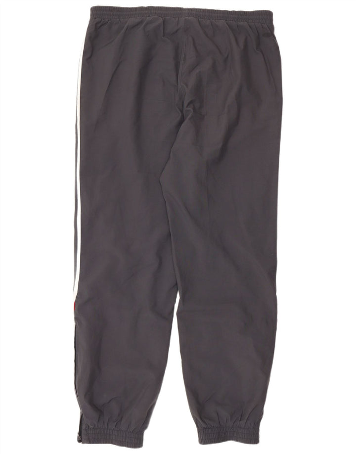 Adidas muške trenirke hlače joggers UK 46/48 XL sivi poliester