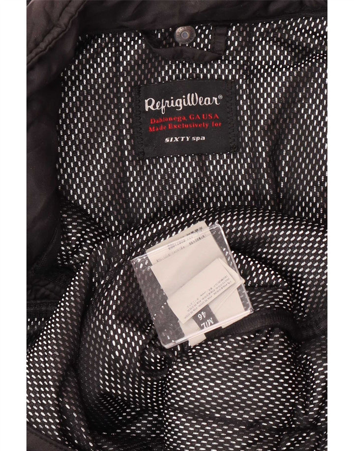 Refrigiwear ženska Sixty spa jakna s kapuljačom i podstavljenom podstavom UK 14 srednje crna