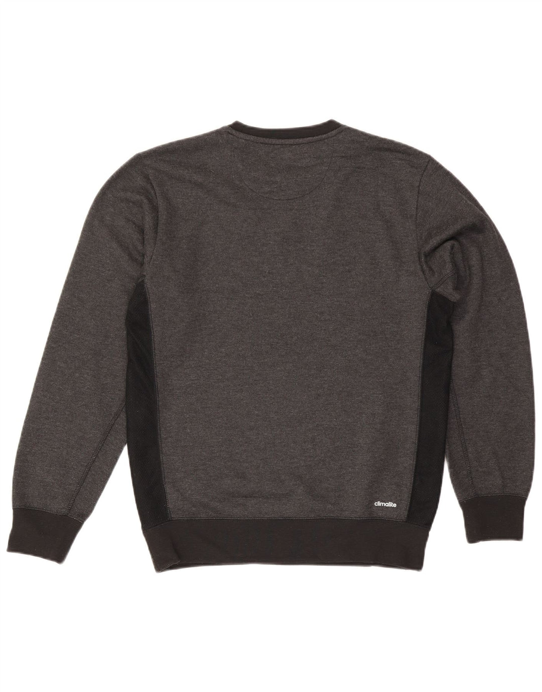 Adidas muška trenirka Climalite Graphic sweatshirt mali sivi kockica u boji