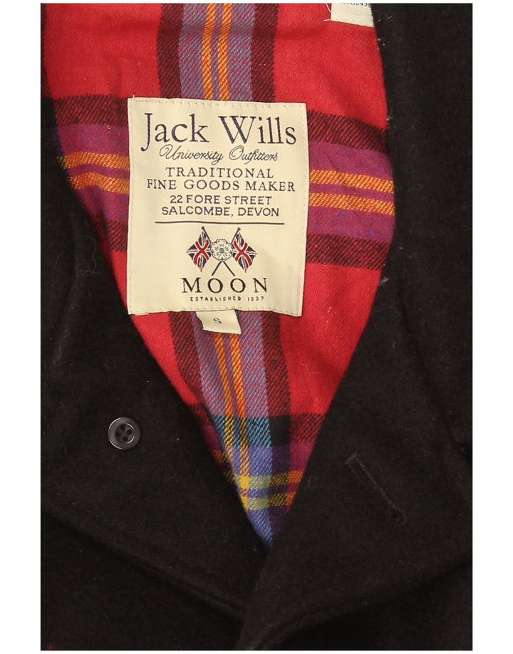 Jack Wills Muška jakna sa 3 gumba UK 36 Mala crna vunena