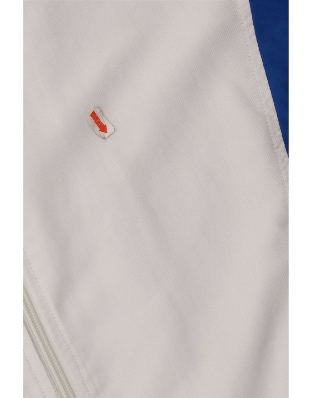 ASICS muška gornja jakna trenirke srednje bijele boje od poliestera