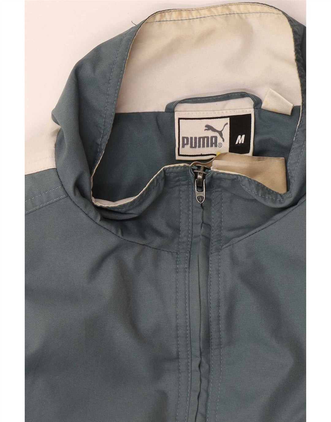 Puma muška anorak jakna širokog kroja UK 38 srednje plave boje