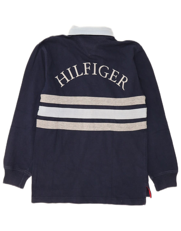 Tommy Hilfiger ženska polo majica s grafičkim motivima za ragbi UK 12 srednje tamnoplava