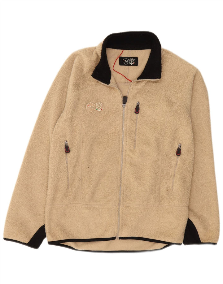 FILA Muška jakna od flisa UK 36 Mala bež boja poliester