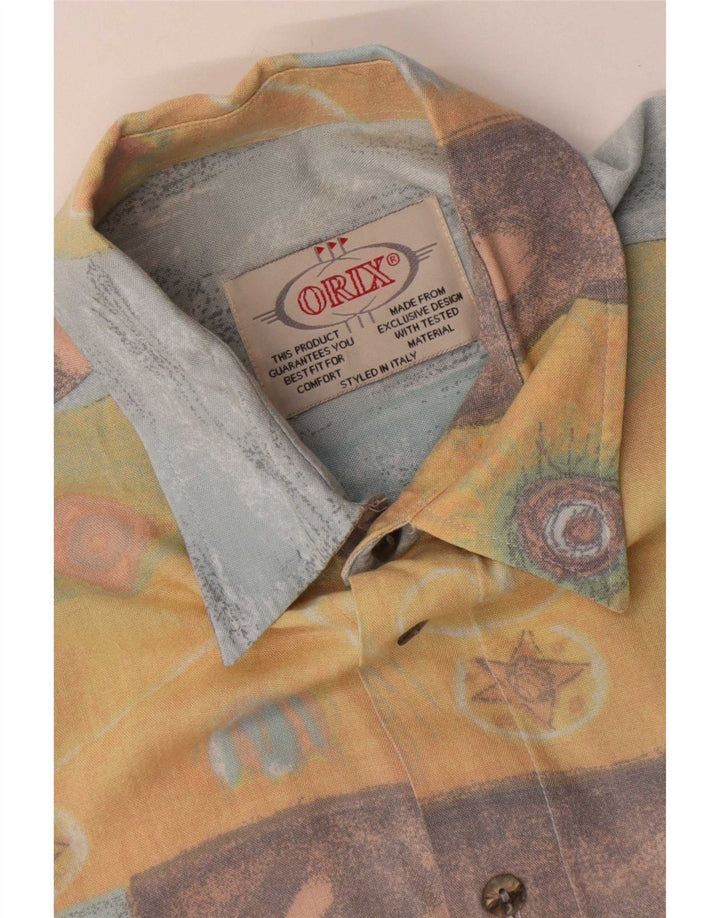 Vintage muška košulja srednje raznobojnog patchworka
