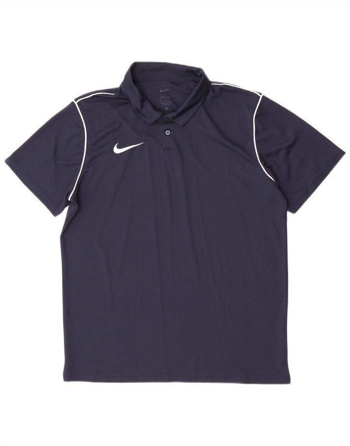 Nike muška Dri Fit polo majica velika tamnoplava