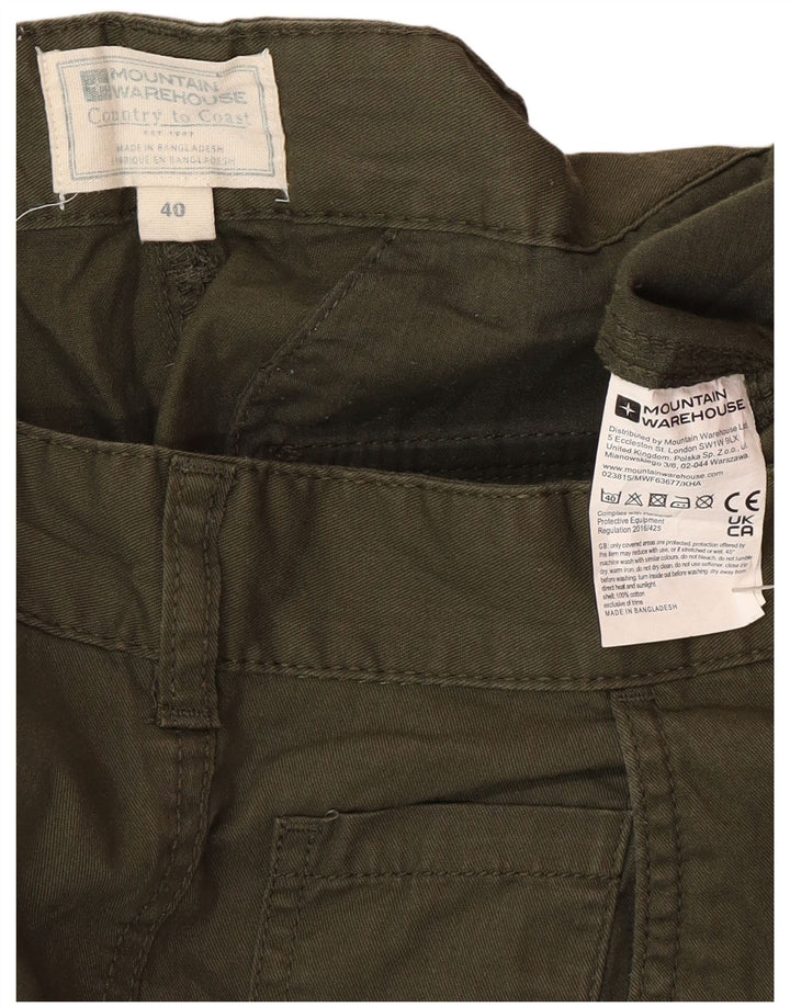 Mountain Warehouse Muške Cargo kratke hlače W40 XL Zeleni pamuk