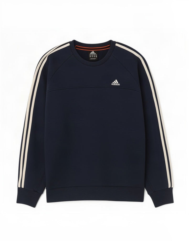 Adidas muška majica s kratkim rukavima Srednji tamnoplavi pamuk