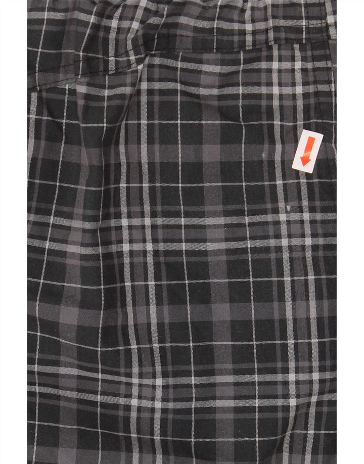 ADIDAS muške kratke hlače za kupanje, veliki crni karirani poliester