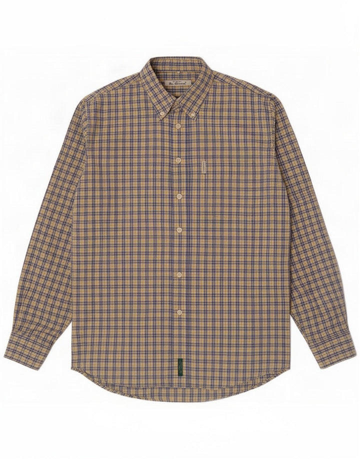 Ben Sherman muška košulja veliki plavi karirani pamuk