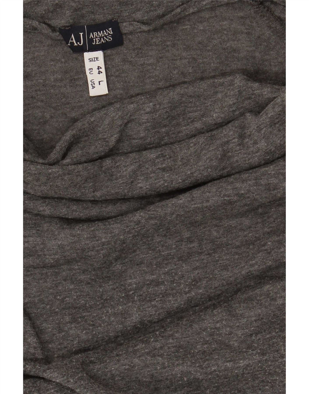 Armani Jeans Ženska majica dugih rukava EU 44 XL sivi pamuk