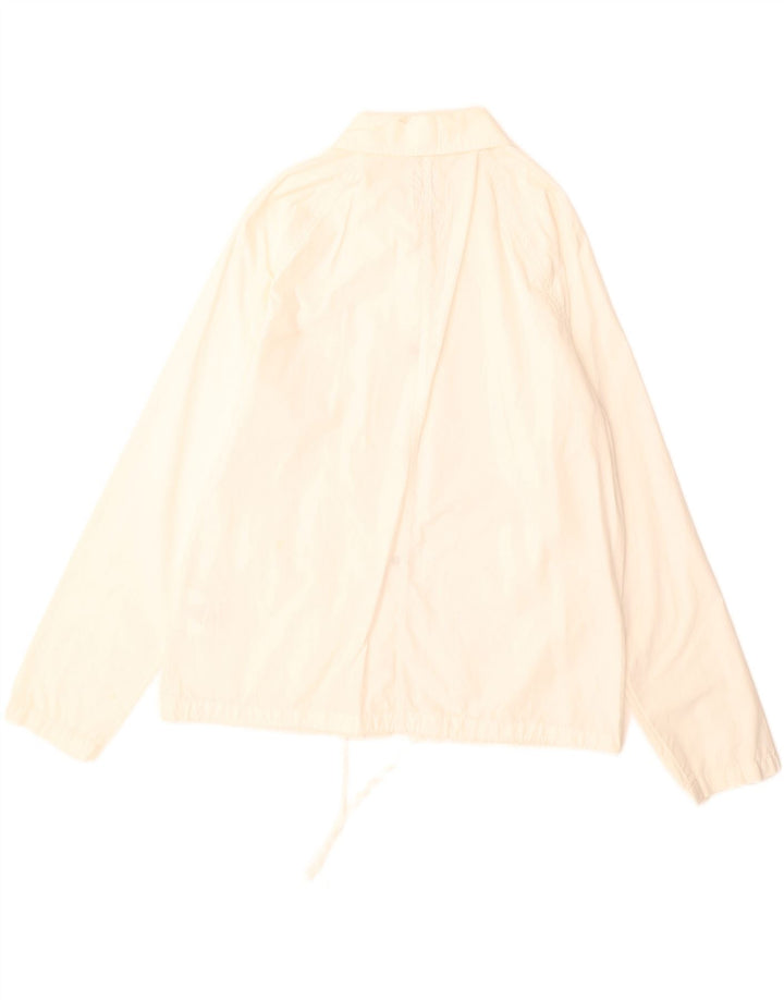 Vans ženska bomber jakna UK 10 Mala bijela pamučna