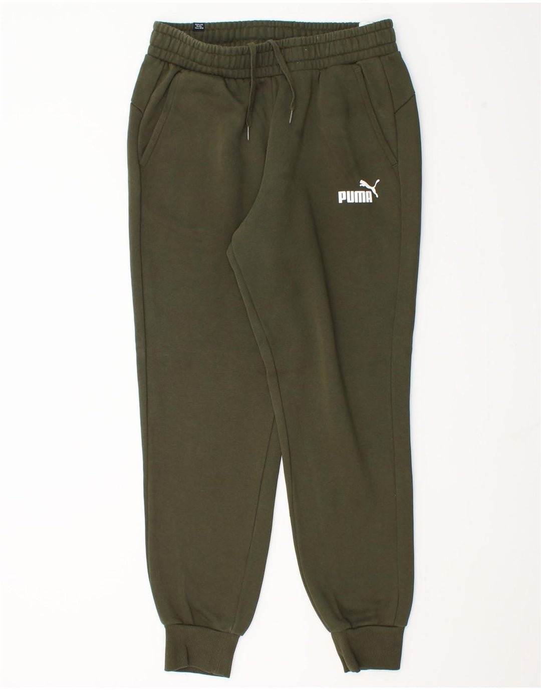 Puma muške trenirke Hlače Joggers Srednji kaki pamuk