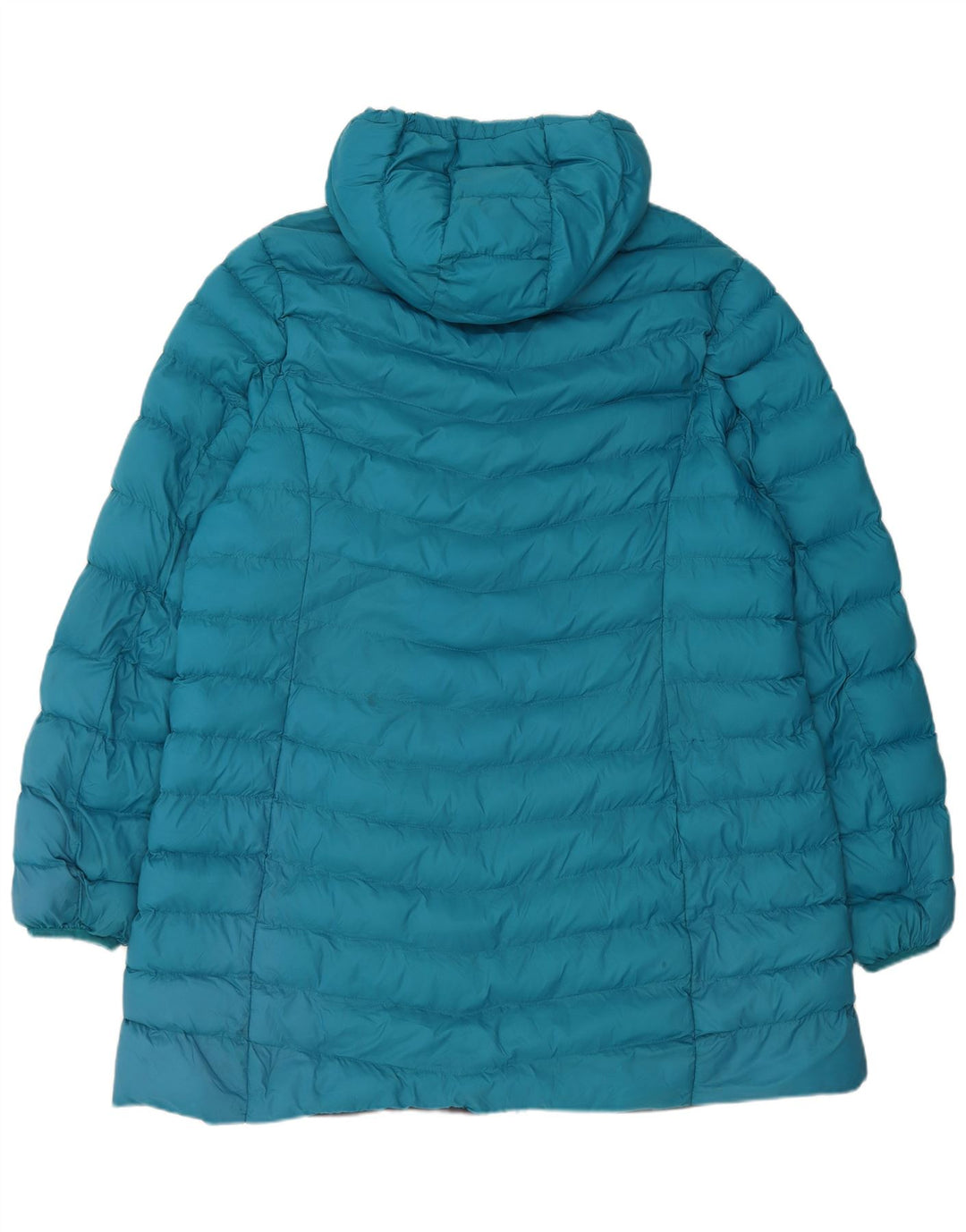 Mountain Warehouse Ženski podstavljeni kaput s kapuljačom UK 20 2XL plavi poliester