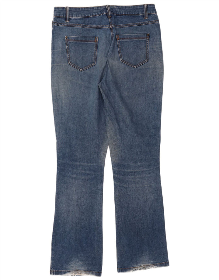 M&Co Ženske traperice Bootcut UK 10 Male W32 L31 Plavi pamuk