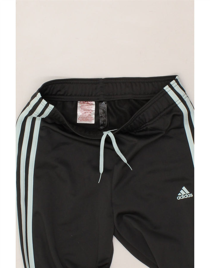 ADIDAS Boys Tracksuit Trousers Joggers 13-14 Years Grey Polyester Vintage Adidas and Second-Hand Adidas from Messina Hembry 