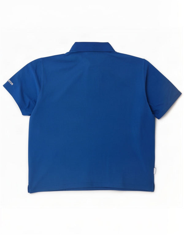 Adidas muška polo majica 2XL plavi pamuk