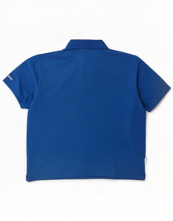 Adidas muška polo majica 2XL plavi pamuk