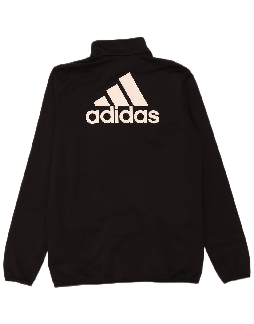 Gornja jakna od trenirke Adidas za dječake, 15-16 godina, crni poliester