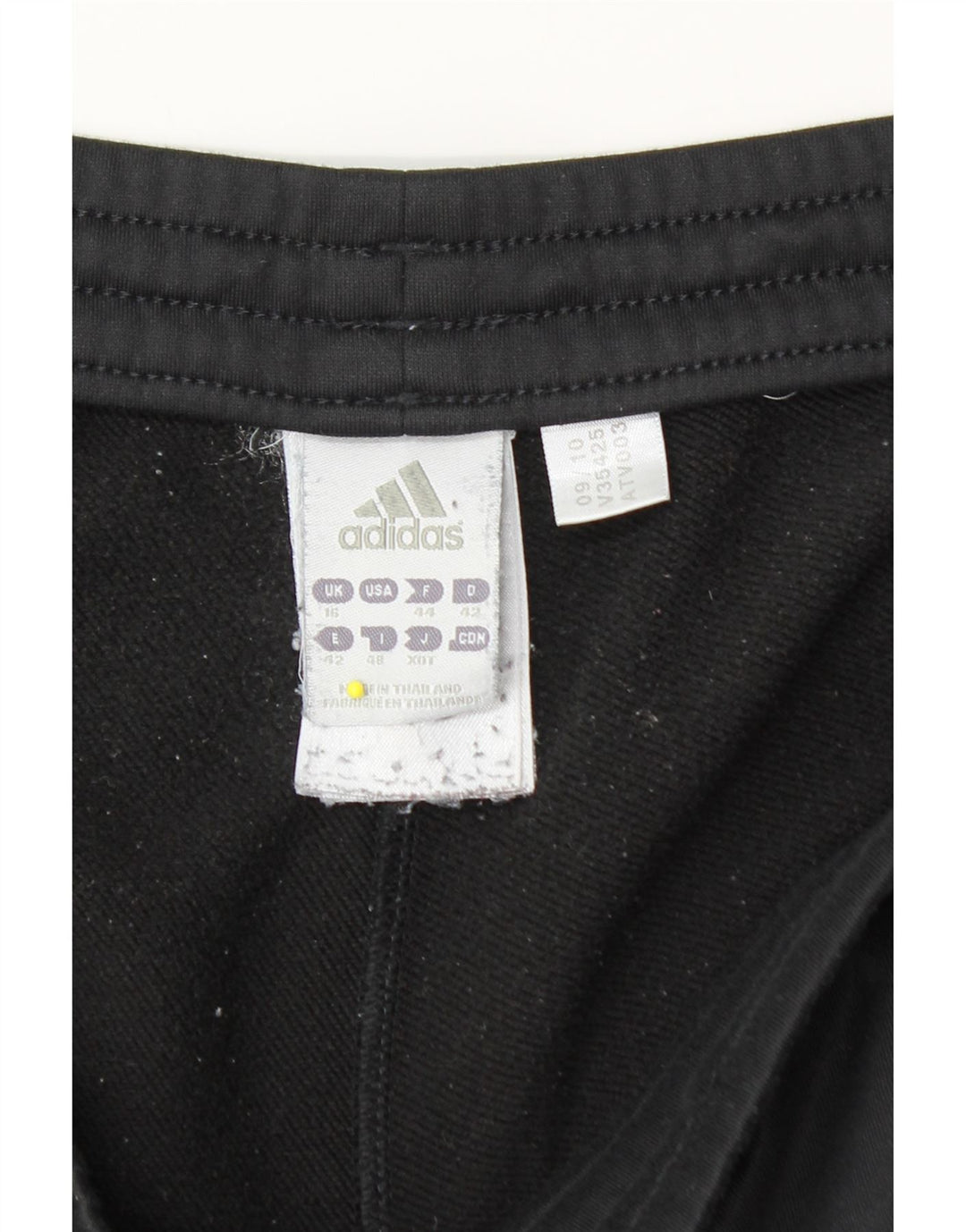 Adidas ženske hlače za trenirku UK 16 veliki crni poliester