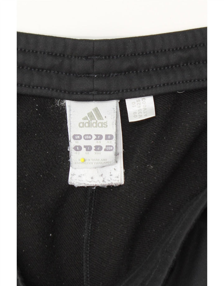 Adidas ženske hlače za trenirku UK 16 veliki crni poliester