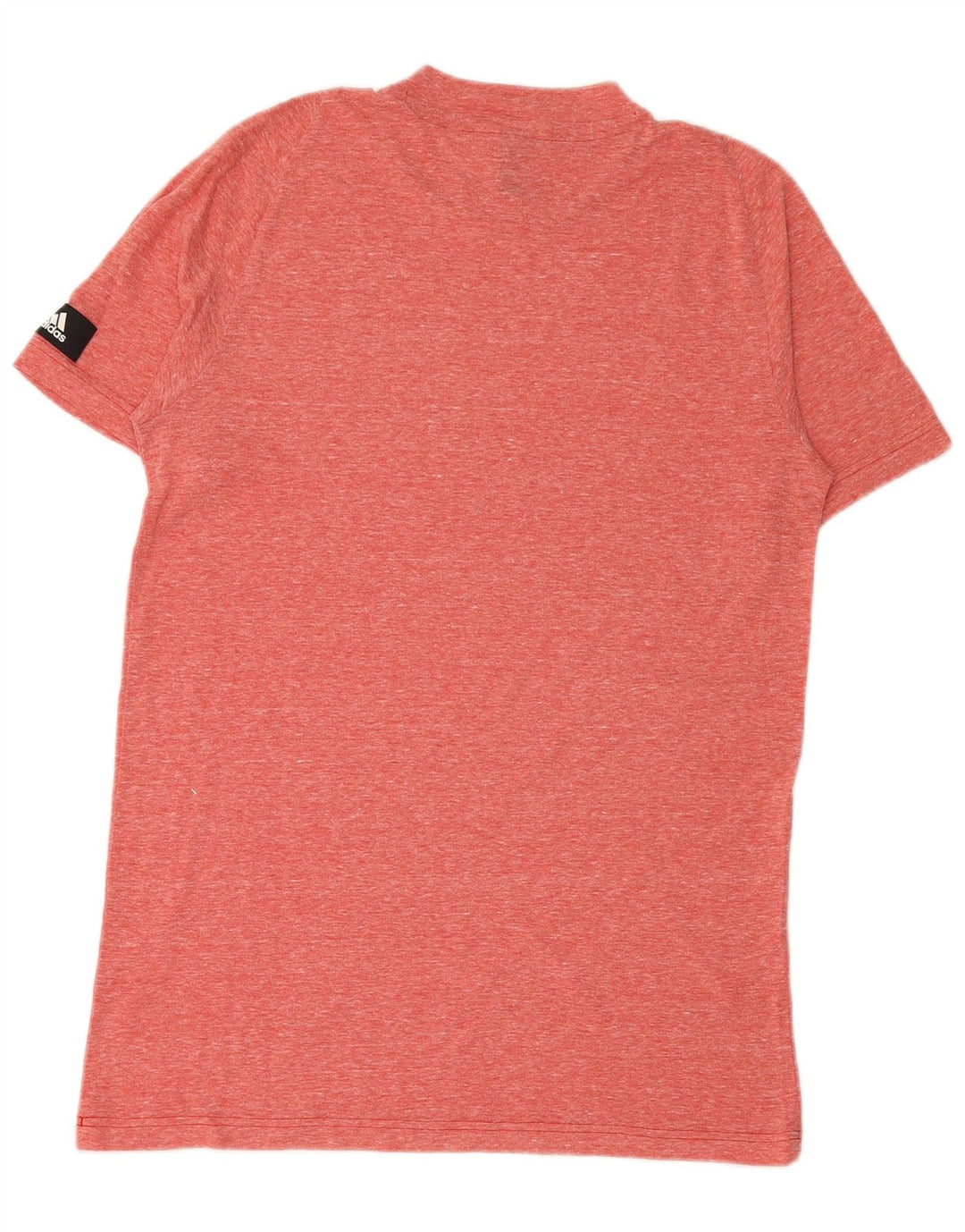 ADIDAS muška majica kratkih rukava srednje crvene fleke