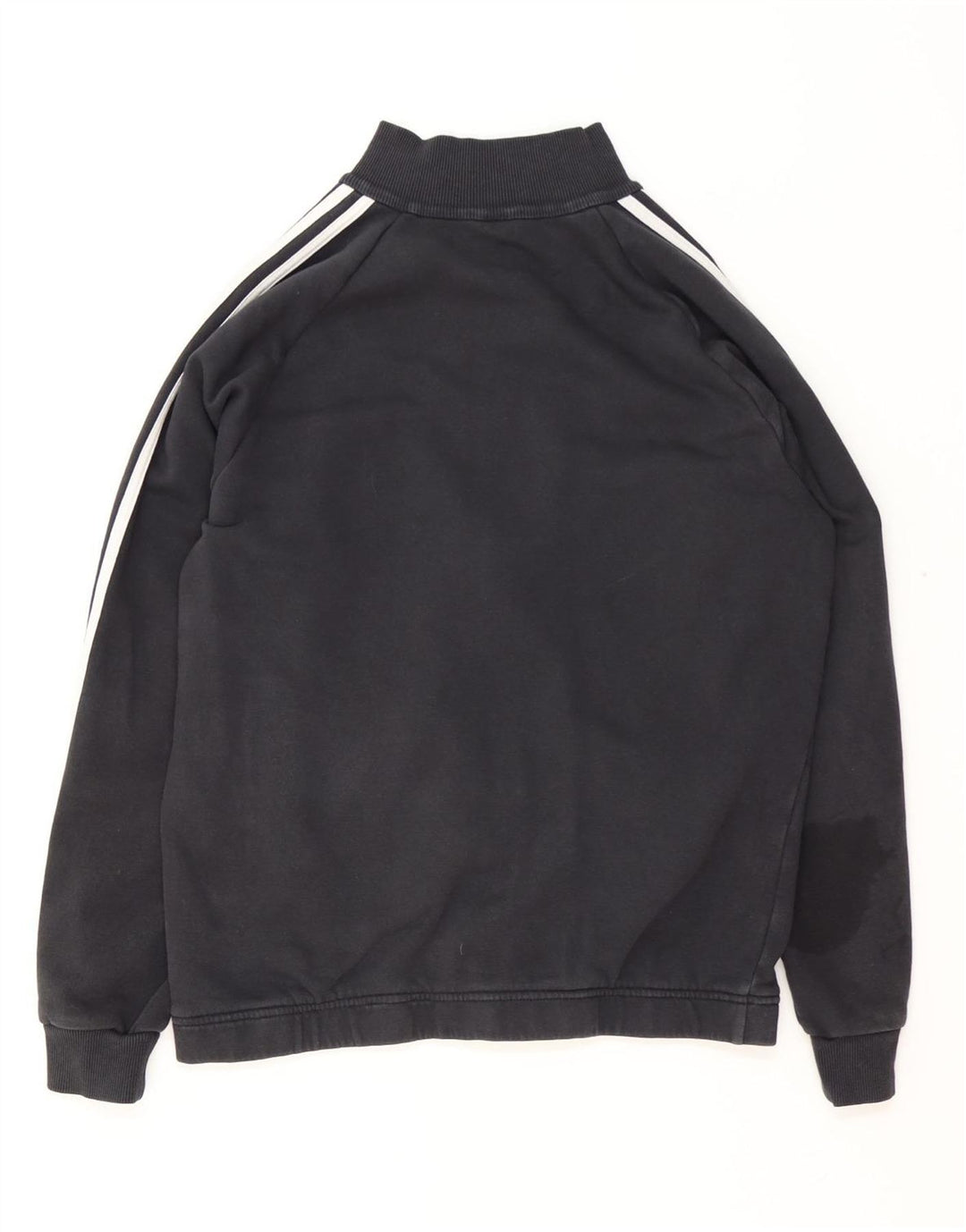 ADIDAS muška trenirka gornja jakna UK 42/44 srednje crna pamuk