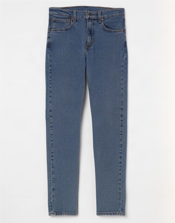 Levi's muške 512 Hi-ball uske sužene traperice W32 L32 plavi pamuk