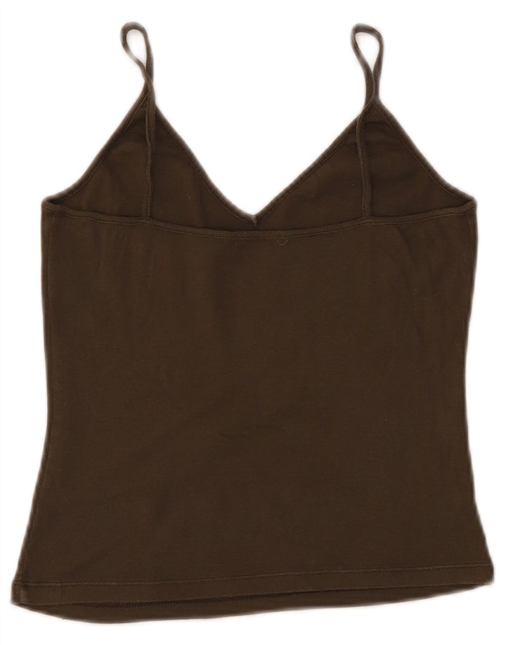 BENETTON Ženski kratki Cami Top UK 4 XS Kaki