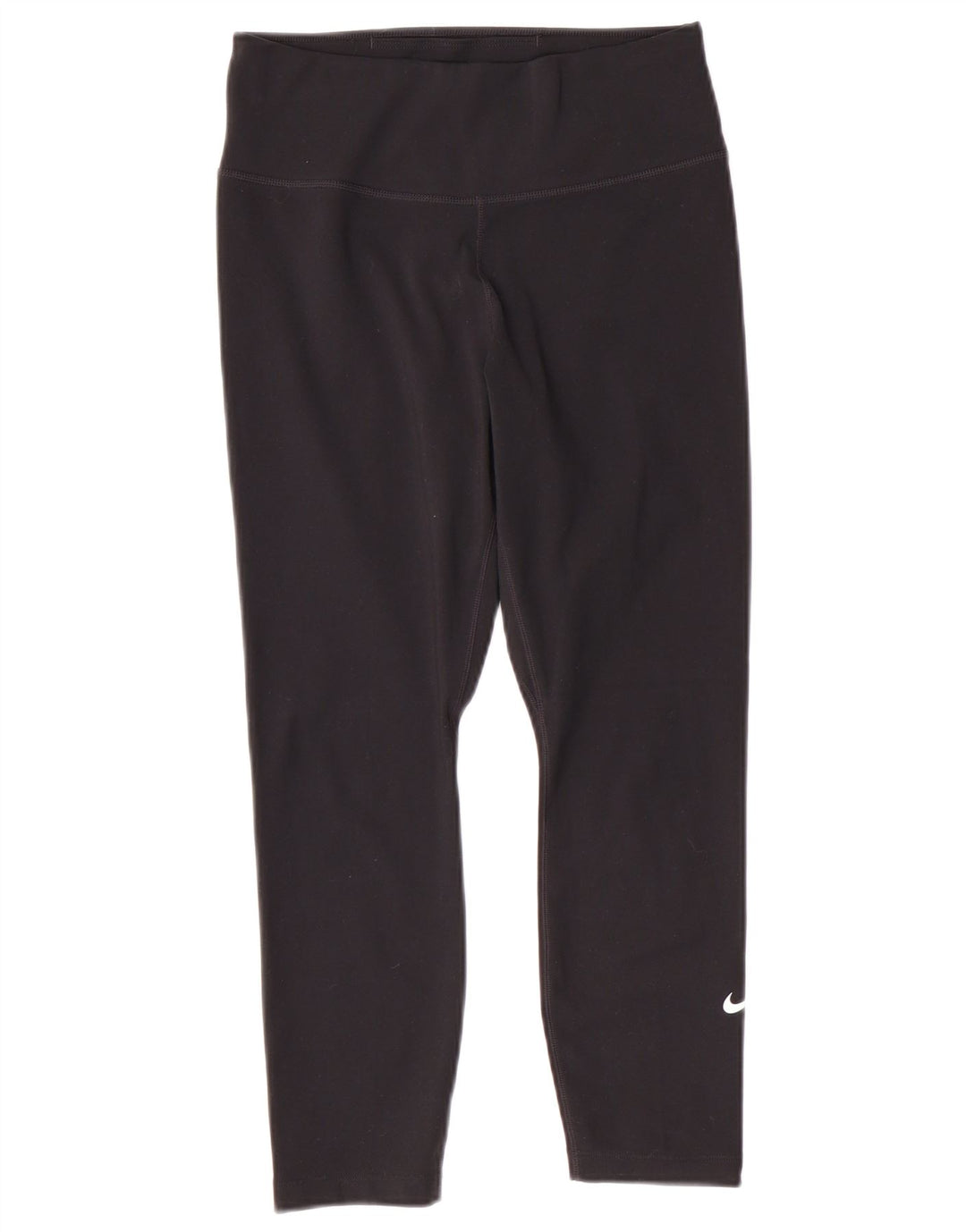 NIKE ženske Dri Fit Capri tajice UK 8 male crne poliesterske