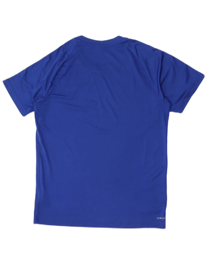 Adidas muška majica Climalite, veliki plavi poliester