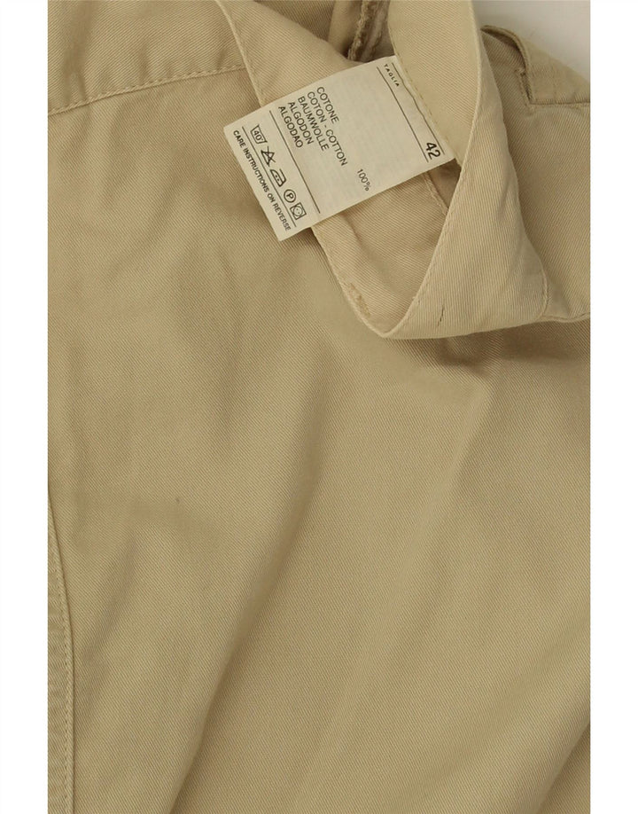 BENETTON Womens Maxi Skirt IT 42 Medium W30  Beige Cotton Vintage Benetton and Second-Hand Benetton from Messina Hembry 
