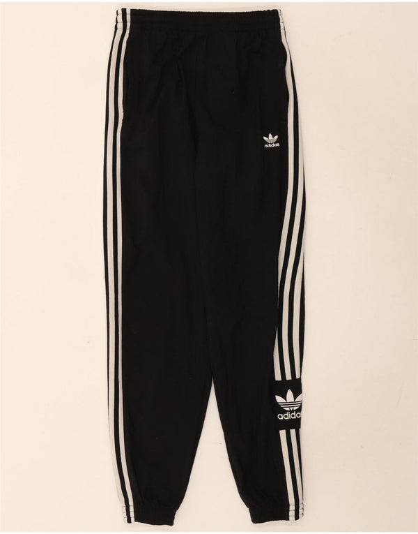 Adidas Ženska trenirka Hlače Joggers UK 8 Male crne najlonske hlače