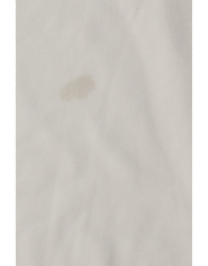 Nike Dri Fit pulover s izrezom i puloverom, gornji dio velike bijele boje