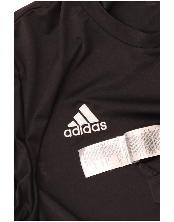 Adidas muška majica Climalite, veliki crni poliester