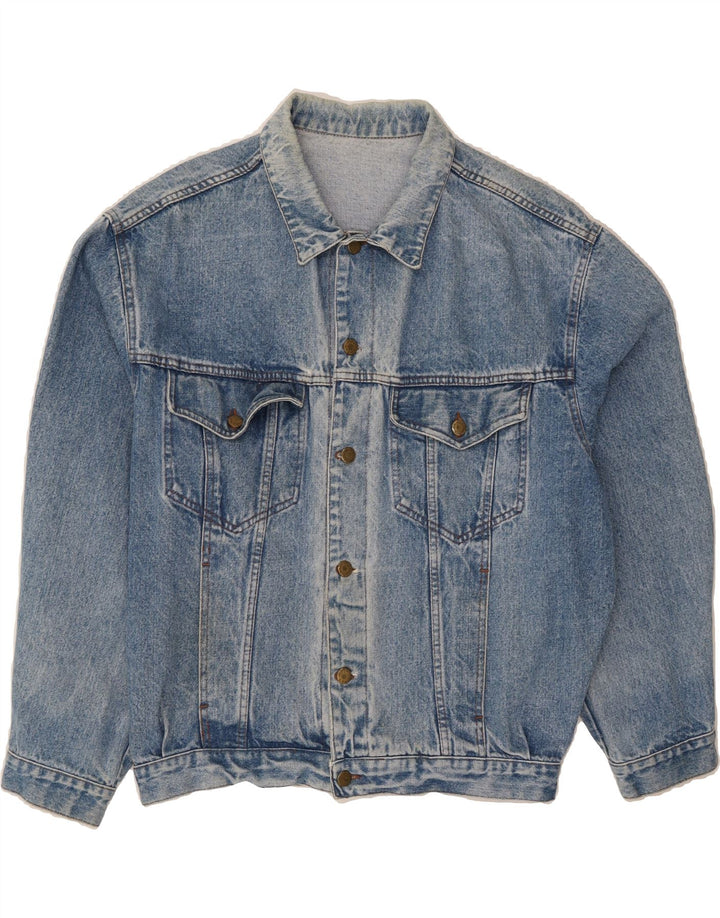 VINTAGE Mens Denim Jacket UK 42 XL Blue Vintage Vintage and Second-Hand Vintage from Messina Hembry 
