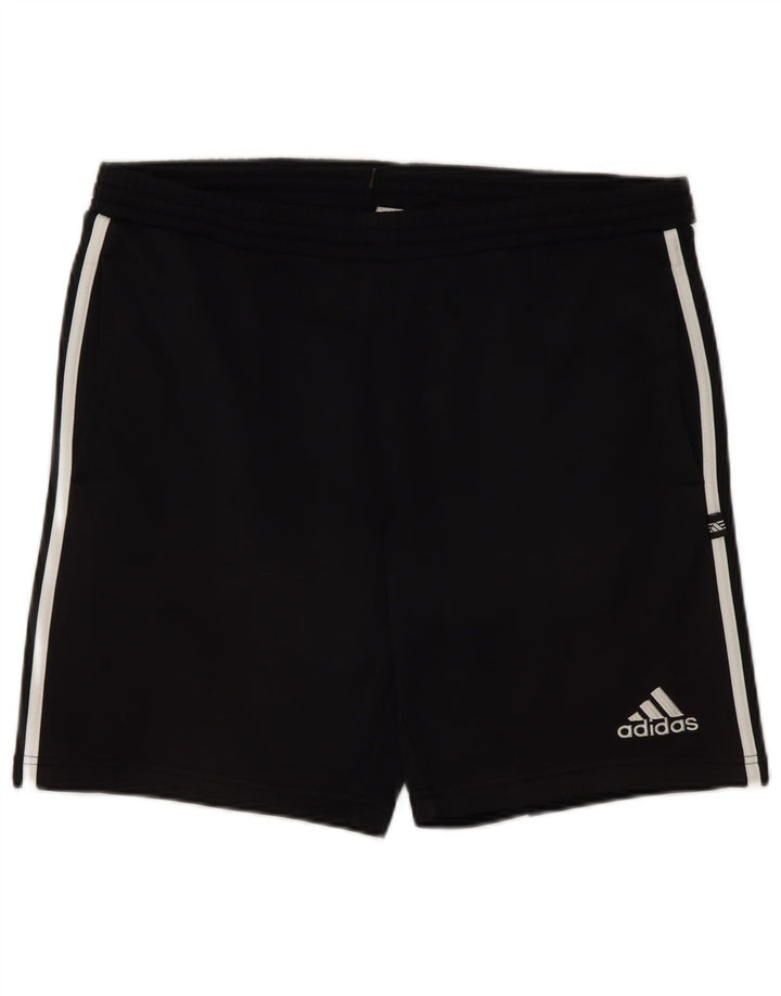 Adidas muške sportske kratke hlače srednje crne boje od poliestera