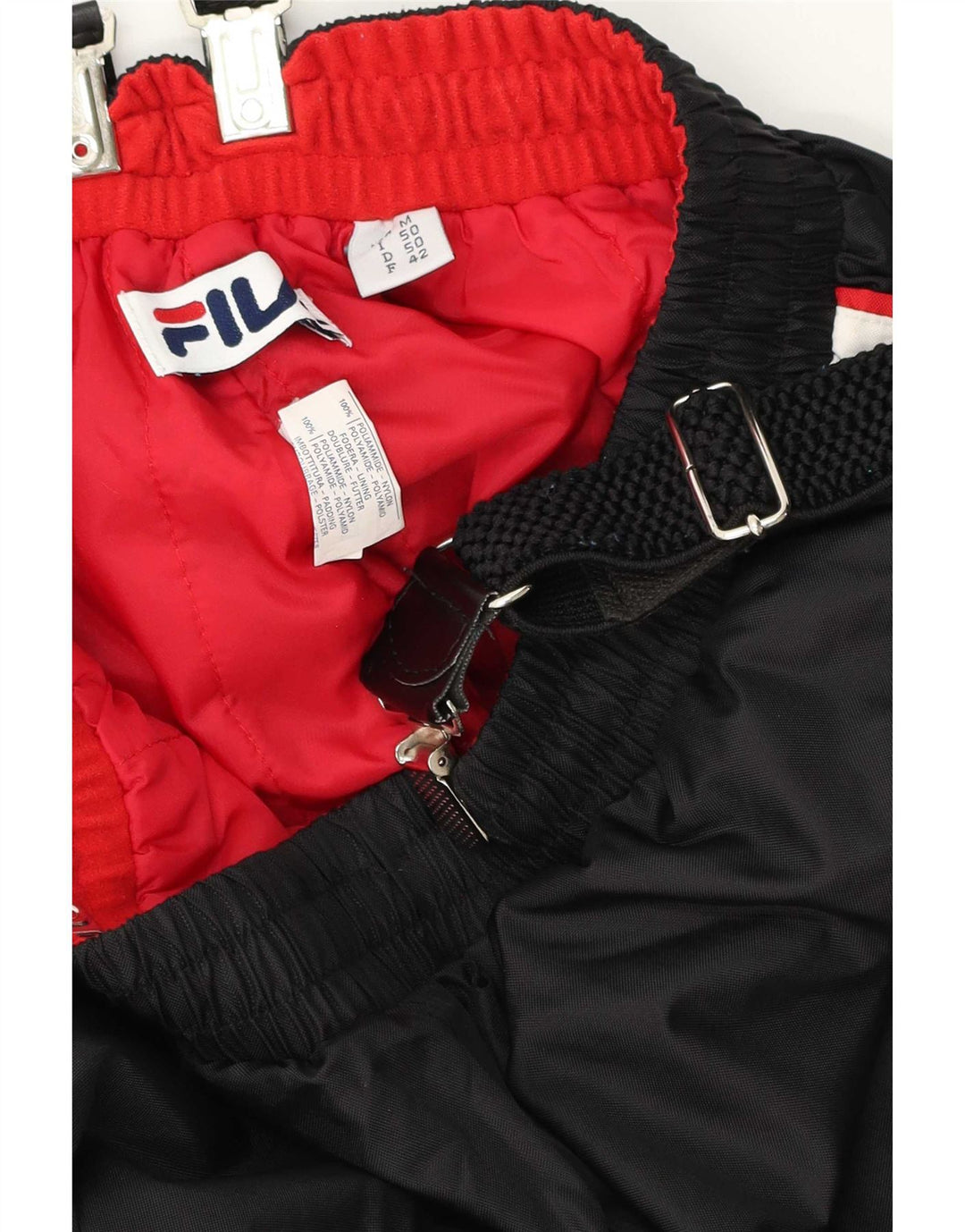 Fila muške hlače Dungarees Skijaške hlače IT 50 srednje crne boje poliamida