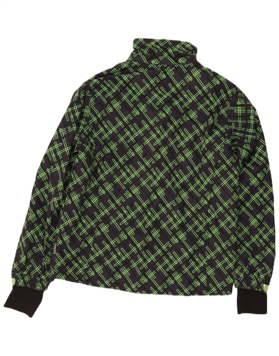 CRIVIT Mens Windbreaker Jacket UK 40 Large Navy Blue Geometric Polyester