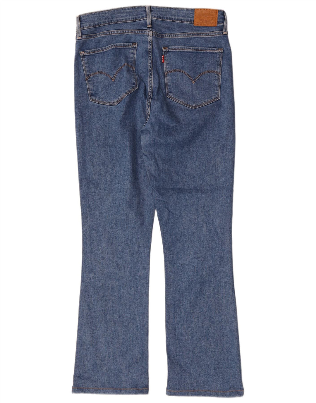 Levi's ženske 725 traperice visokog rasta W32 L30 plavi pamuk