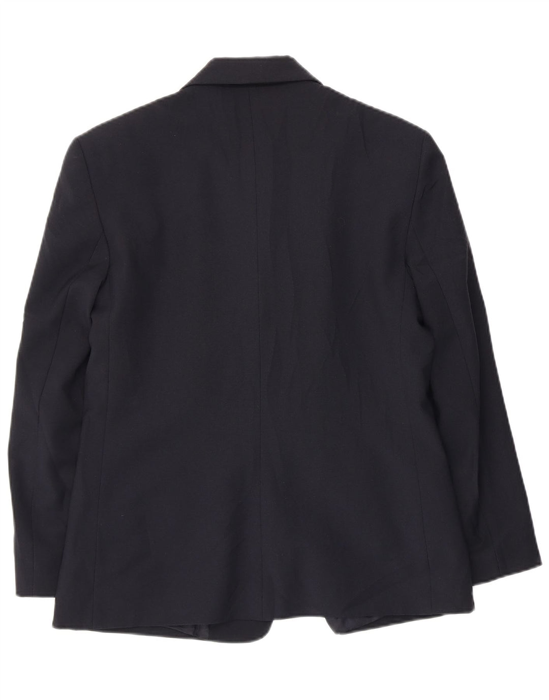 Benetton ženski sako sa 3 gumba IT 46 veliki tamnoplavi poliester