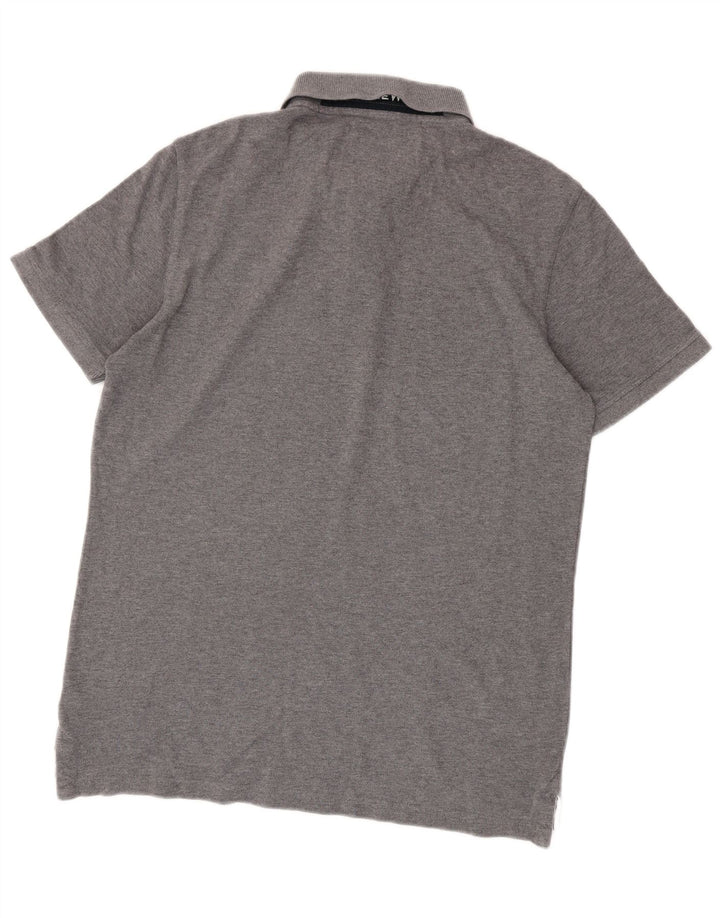 Crew Clothing Muška polo majica Mala siva pamučna