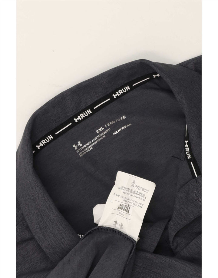 Under Armour muška polo majica 2XL sivi poliester
