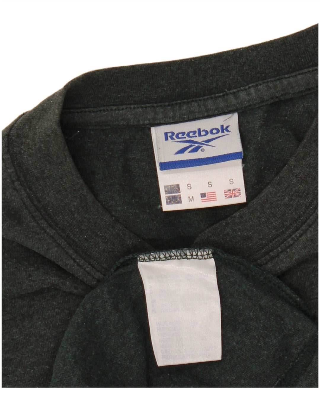 REEBOK Muška majica kratkih rukava Mali sivi pamuk