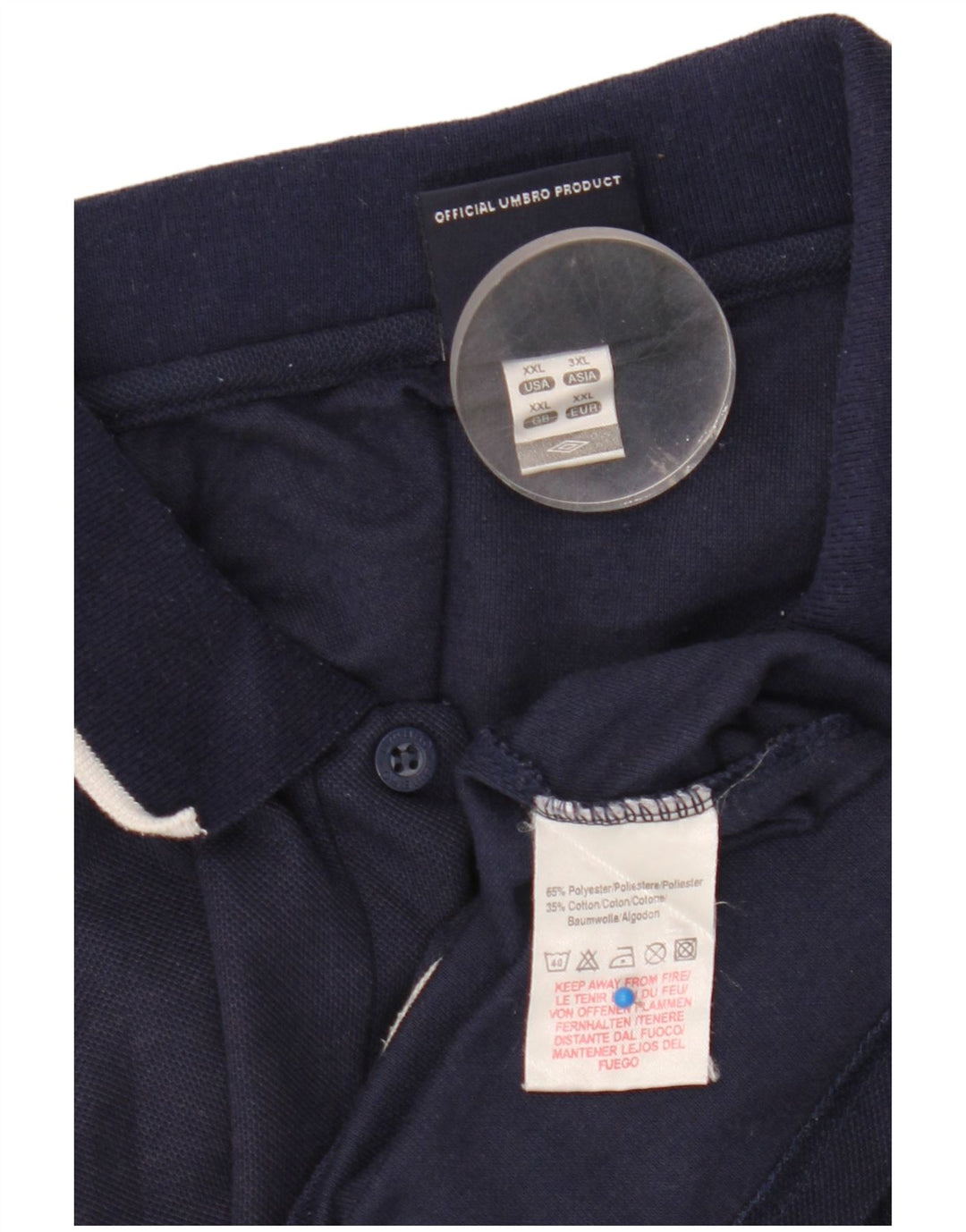Umbro muška polo majica 2XL tamnoplavi poliester